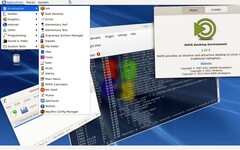 RebeccaBlackOS live Linux - рабочий стол MATE в Wayland (Источник изображения: SourceForge)