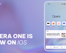 Opera One теперь доступна на iOS (Источник изображения: Opera)