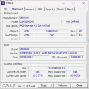 Материнская плата CPU-Z