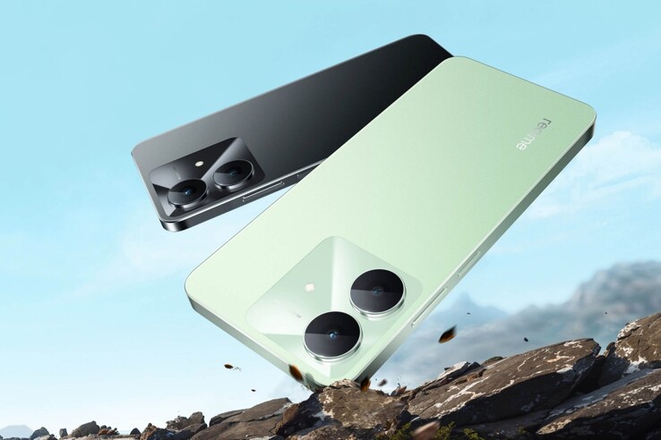 Realme Note 60x выпускается в цветах Wilderness Green и Marble Black (Источник изображения: Realme)