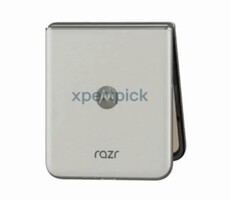 Motorola Razr 60 в цвете Pantone Lightest Sky. (Источник изображения: Xpertpick)