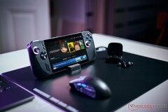 Asus ROG Ally может стать первым игровым портативным компьютером на базе SteamOS, выпущенным не компанией Valve. (Источник изображения: Notebookcheck)