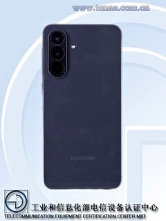 Внешний вид Samsung Galaxy A56 изменяет изолированный дизайн тройной камеры прежних устройств Galaxy A. (Источник изображения: TENAA)