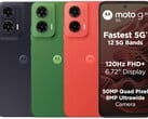 Moto G35 5G выпускается в цветах Leaf Green, Midnight Black и Guava Red (Источник изображения: Motorola)