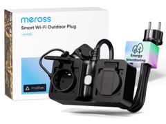 Meross Smart Wi-Fi Outdoor Plug уже в продаже. (Источник изображения: Meross)