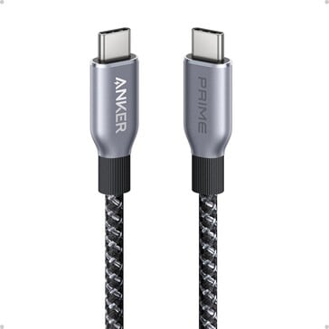 Кабель Anker Prime USB-C to USB-C Cable (240 Вт, Upcycled-Braided). (Источник изображения: Anker)