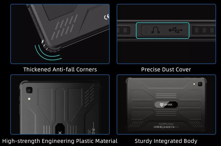 Усиленные края планшета должны предотвратить повреждения (Источник изображения: Bmax)