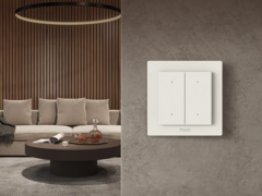 Выключатель Aqara Light Switch H2 появился в Европе. (Источник изображения: Aqara)