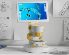 BeaverLab Tech открывает кампанию на Kickstarter для своего микроскопа Darwin MX Pro с сенсорным экраном. (Источник изображения: BeaverLab на Kickstarter)