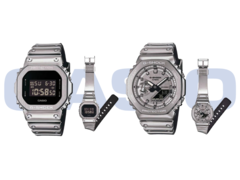 Утечки дизайна Casio GM-2100YM-8A и GM-5600YM-8. (Источник изображения: Великий мир G-Shock)