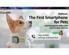 Рекламное изображение PetPhone от GocalMe, смартфона, предназначенного для домашних животных. (Источник изображения: ucloudlink)