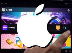 Один из пользователей YouTuber установил Fortnite на iPad за пределами ЕС, несмотря на все усилия Apple. (Источник изображения: Saunders Tech on X / Apple - отредактировано)