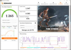 Fire Strike, питание от сети