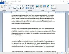 Microsoft WordPad в Windows 10 (Источник изображения: Собственные)