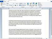 Microsoft WordPad в Windows 10 (Источник изображения: Собственные)