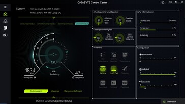 Центр управления Gigabyte