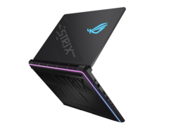 Ноутбук Asus ROG Strix Scar 16 оснащен корпусом с подсветкой AniMe Matrix Vision и Aura Sync RGB. (Источник изображения: Asus)