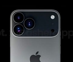 Предполагается, что Apple iPhone 17 Pro получит совершенно новую камеру (Источник изображения: FrontPageTech / @asherdipps)