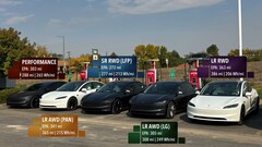 Model 3 LR значительно превосходит свой официальный модельный ряд (Источник изображения: OutofSpec/YT)