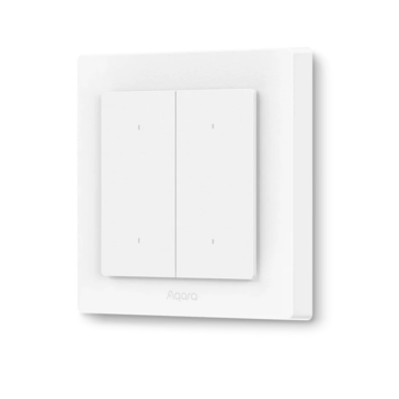 Выключатель Aqara Light Switch H2 EU 4 кнопки-2 канала. (Источник изображения: Aqara)