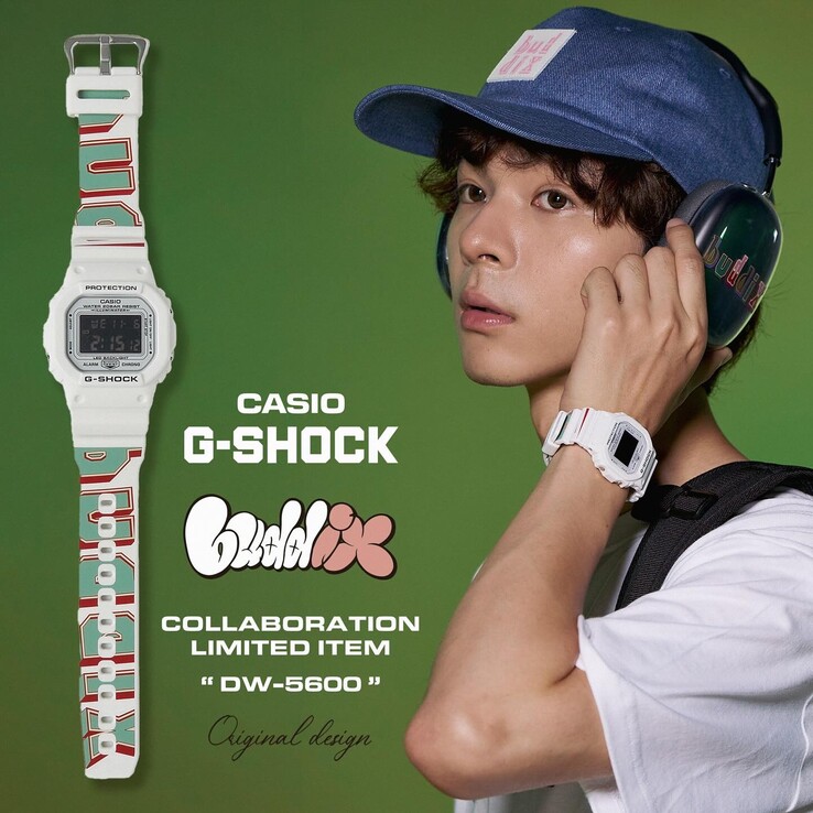 Buddix × Часы Casio G-Shock DW-5600 в Японии. (Источник изображения: buddix)