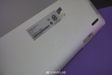 Логотип GT на нижней панели (Источник изображения: WHYLAB на Weibo)