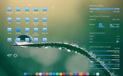 Рабочий стол Bluestar Linux 6.11.3 (Источник изображения: Bluestar Linux на SourceForge)