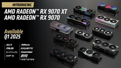 AMD Radeon RX 9070 XT была протестирована в Интернете (источник изображения: AMD)