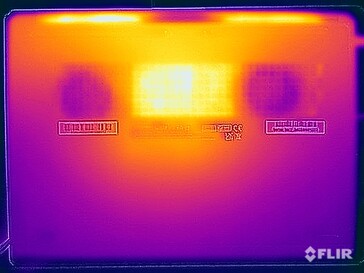 Испытание на прочность при воздействии поверхностных температур (нижняя сторона)