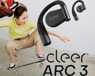 Cleer Audio представляет беспроводные наушники открытого типа ARC 3 с бесконтактным управлением наклоном головы, водонепроницаемой конструкцией ушных клипс, Hi-Res Audio, Dolby Atmos и AI ANC. (Источник изображения: Cleer)