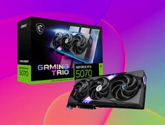 Nvidia GeForce RTX 5070 оснащена 12 ГБ VRAM. (Источник изображения: MSI, Unsplash, отредактировано)