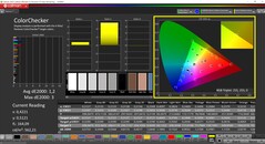 CalMAN ColorChecker, после калибровки