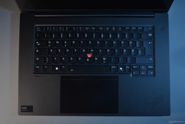 Lenovo ThinkPad P1 Gen 7: Клавиатура