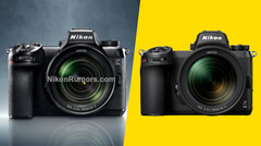 Nikon Z6 III имеет несколько иной язык дизайна по сравнению с гибридной полнокадровой камерой Nikon текущего поколения. (Источник изображения: Nikon / Nikon Rumors - отредактировано)