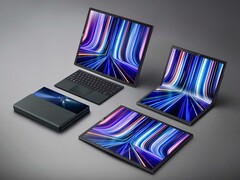 Ноутбук Asus Zenbook 17 Fold OLED может получить конкуренцию от Apple в следующем году. (Источник изображения: Asus)