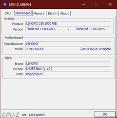 Материнская плата CPU-Z