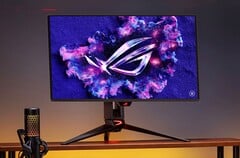 Модель ROG Swift OLED PG27UCDM уже поступила в продажу в несколько розничных магазинов (Источник изображения: Asus)