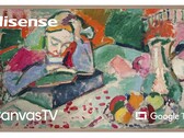 Hisense S7N CanvasTV показывает произведения искусства только тогда, когда чувствует, что в комнате кто-то есть. (Источник изображения: Hisense)