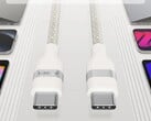 Кабель Anker USB-C to USB-C Cable (240 Вт, Upcycled-Braided) выпускается в двух вариантах длины. (Источник изображения: Anker)