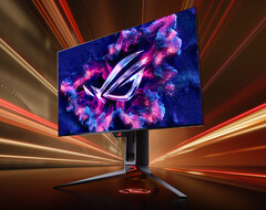 ROG Swift OLED PG27AQDP не имеет глянцевого покрытия дисплея. (Источник изображения: ASUS)