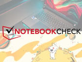 Логотип Notebookcheck на снимке ноутбука и графика Reddit. (Источник изображения: Notebookcheck и Reddit, с правками)