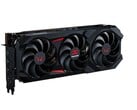 PowerColor Red Devil AMD Radeon RX 9070 XT, изображенная здесь, оснащена 16 Гб памяти GDDR6. (Источник изображения: PowerColor)