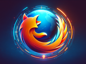 Футуристический логотип браузера Firefox (Источник: сгенерированное изображение DALL-E 3)