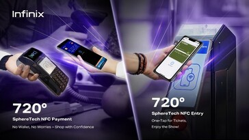 Infinix рассказывает о возможностях своего "прорыва" NFC. (Источник: Infinix)