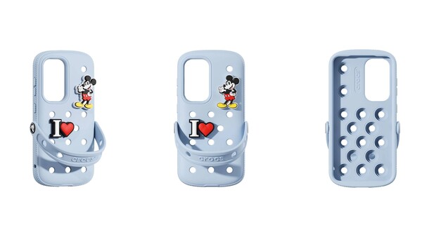 Чехол Samsung Galaxy S25 Crocs Case совместим с брелоками Jibbitz для обуви Crocs. (Источник изображения: Samsung)