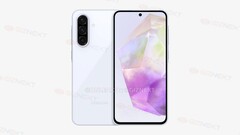 A &quot;Galaxy A36&quot;. (Источник изображения: Giznext x OnLeaks)