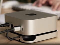 Satechi надеется своим вырезанным дизайном привлечь внимание владельцев Mac mini, ищущих док-станцию, к альтернативным решениям. (Источник изображения: Satechi)