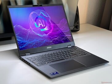 MSI Prestige 16 AI Evo (Источник изображения: Notebookcheck)