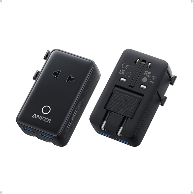 Адаптер Anker Nano Travel Adapter (5-в-1, 20 Вт). (Источник изображения: Anker)