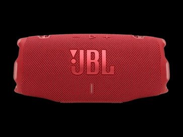 JBL Charge 6 имеет устойчивое основание и заметный фирменный знак на передней панели. (Источник изображения: JBL)